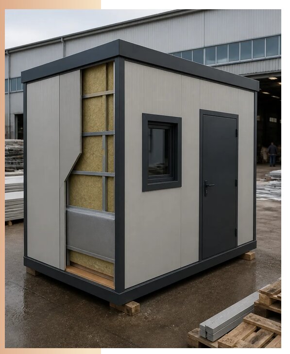 Изготовление и аренда утепленных хозблоков под ключ в Гатчине